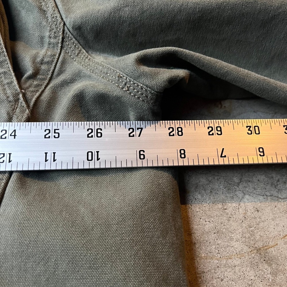 Orvis Men's Chore Jacket Barn Coat Field Insulated Brown XXL Canvas Quilt Lined - Picture 10 of 11